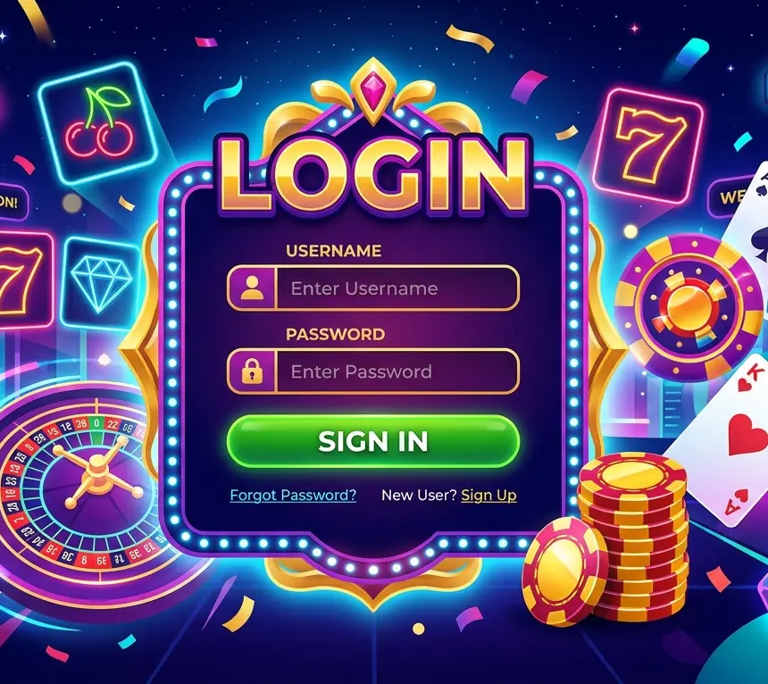 Lucky casino Login